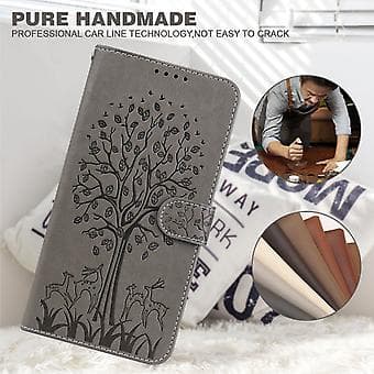 Leather Case for Nokia 3.4 / 5.4 (Grey)
