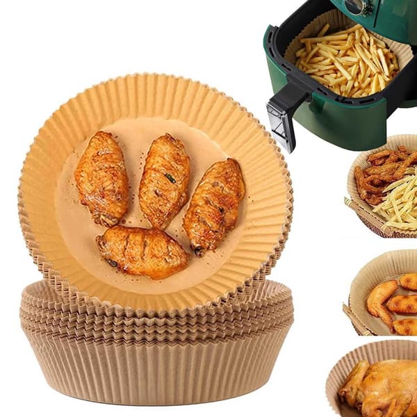 STORPACK Air Fryer Papper 300st 20cm för Luftfritös brun brown