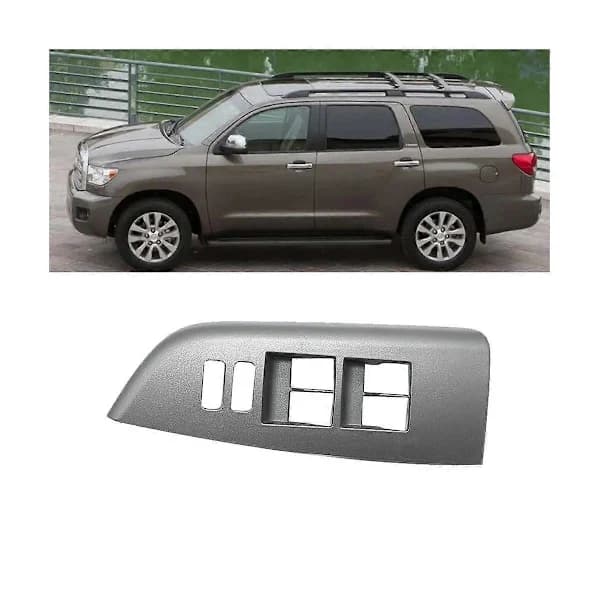 74232-0C100 Window Switch Frame for Driver Door for Sequoia 2010-2018 2010-2013 Car Window Lift Button
