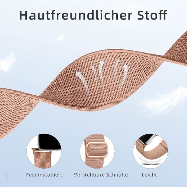4-pack armband Kompatibel med Apple Watch 41mm 38mm 40mm Dam