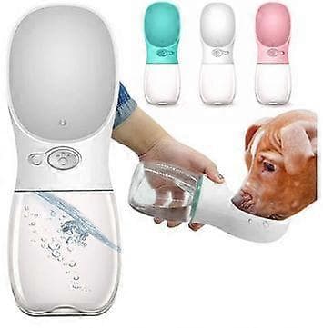 Vannflaske for hund / Hundeflaske 350ml - Hvit Hvit