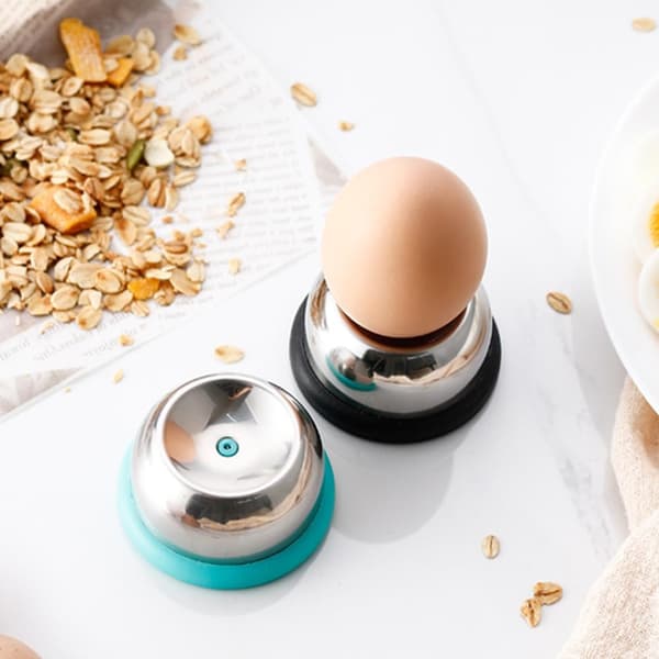Eggåpner, eggstanser i rustfritt stål, halvautomatisk eggeskallnålstikker, eggpiercer, eggdeler