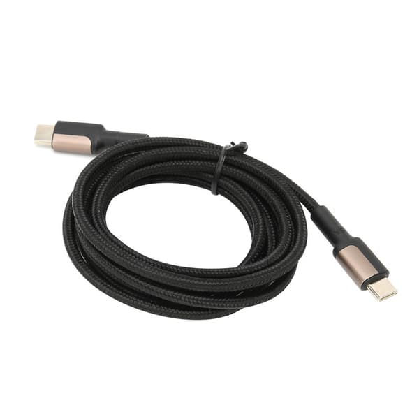KUULAA PD Charging Data Cable Nylon Braided Wire 100W 5A Super Fast Charging Line 2m 0.3 0.3