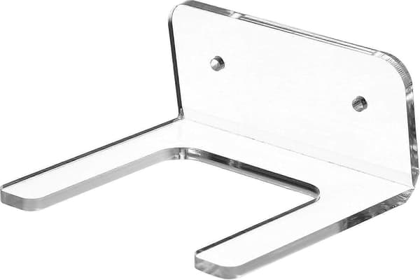 1 Set Gitarrhängare Krok Klar Akryl Gitarr Väggfäste Fäste Hållare Stativ