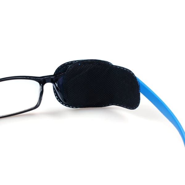 6 kpl Amblyopia sininen silmälappu silmälaseihin, hoitaa laiskaa silmää ja karsastusta