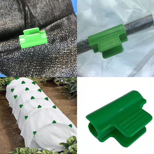 Alsidige plastklemmer - 16 mm 30-stykker S