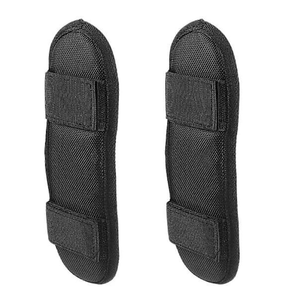 Skulderremspude til tasker Sort Rektangulær Reducer Rygsæk Skulderstropper 23.00X7.00X1.00CM 2 stk Sort 23.00X7.00X1.00CM Sort 23.00X7.00X1.00CM