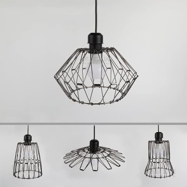 Retro Multi-formet Lampeskjerm for Takheng, DIY Lampeskjerm S
