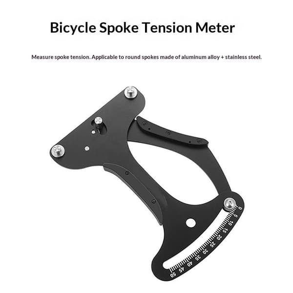 Cykel Eger Spændingsmåler Værktøj, Aluminiumslegering med Måler Tensiometer