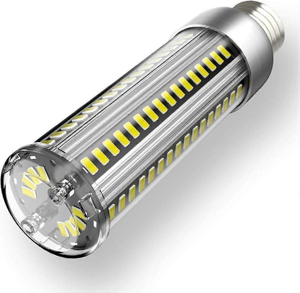 2-pak E27 LED-majslamper 25W Dagslys Hvid 6000K 3000LM svarende til 250W glødepære, E27 LED-majslampe E27 LED-pære Ikke dæmpbar