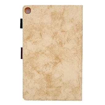 Skinnveske til Samsung Galaxy Tab A9 (gul)