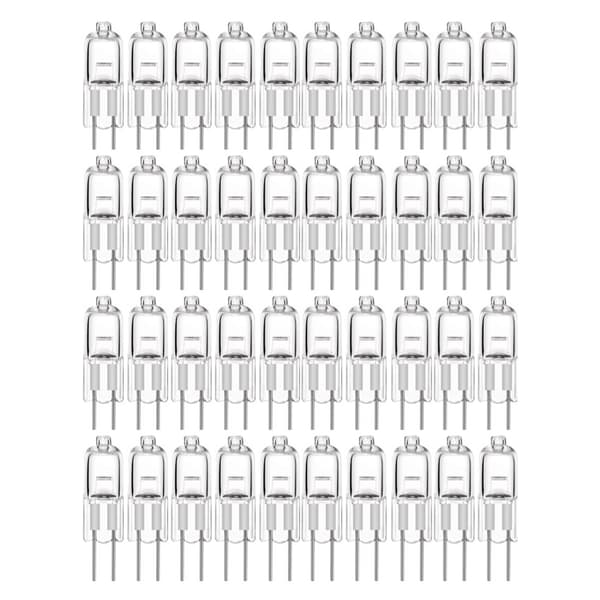 20-pack G4 halogenlampor 10W 12V varmvitt ljus [JSR]