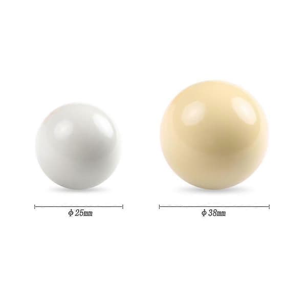 25mm Barn Biljardbollset, Harts Små Pool Köbollar Komplett Set
