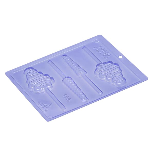 Pralinform Iskjeks Sjokoladeform - Porto Formas 159 Transparent transparent