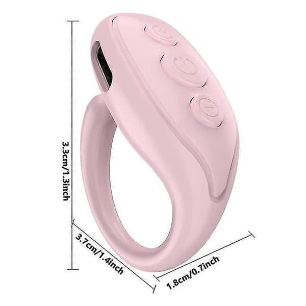 Wireless Page Turner Remote Control with Rechargeable Belt Loop, White