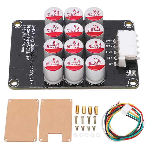Batteri Aktiv Equalizer 3S 4S 5A Balancer Energioverførselskort 1.8V-4.5V til Beskyttelse