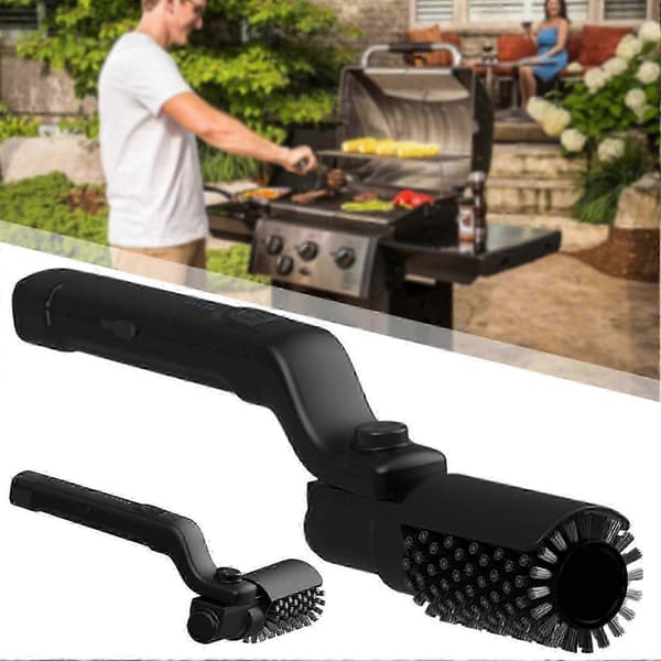 Electric Grill Cleaning Brush Time and Effort Saving 42.1cm Long Outdoor Grill Cleaning Tool