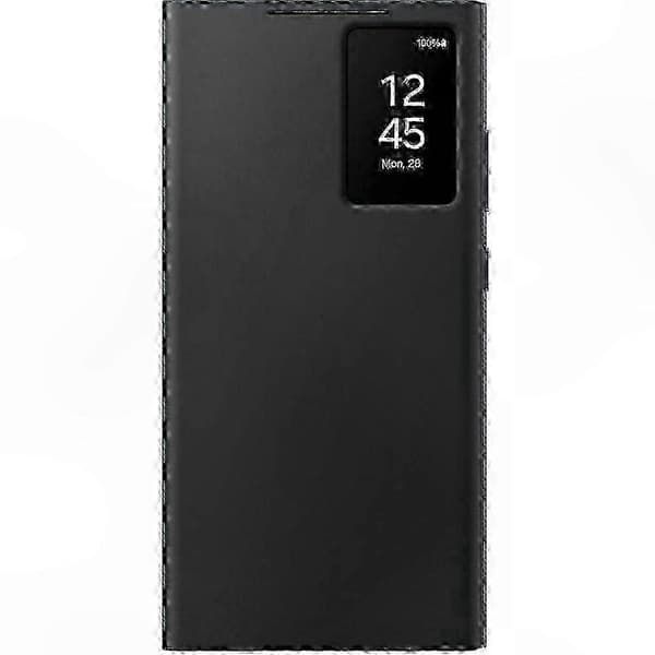 Smart View Plånboksfodral för S23 Ultra i svart