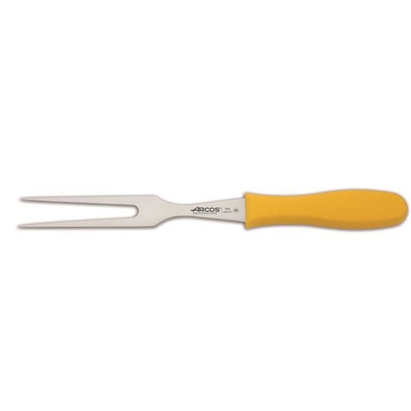 Køkkenredskab - ARCOS - Prof. 290300 - Ergonomisk gaffel - NITRUM rustfrit stål - Gul