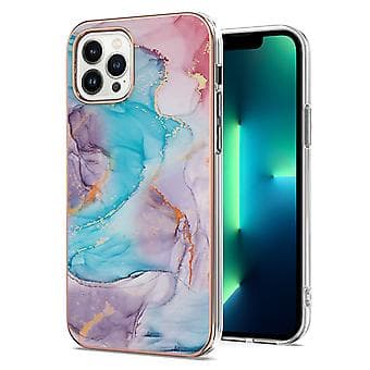 Galvanoitu TPU-kotelo iPhone 15 Pro Maxille (sininen)