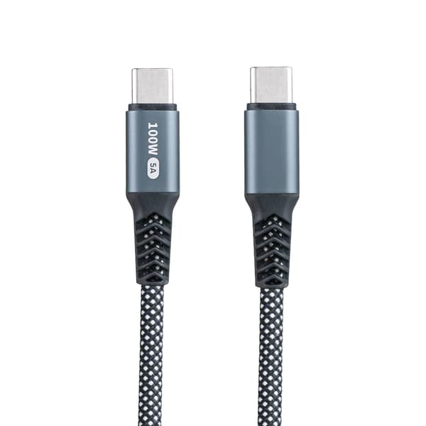 Magnetisk 100W USB C 2.0 USB Type-C superhurtig opladning 1M/2M PD 5A datakabel til alle mobiltelefoner og bærbare computere【COPL】