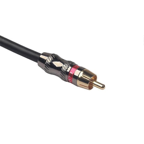 RCA han til RCA hun-kabel Lyd Video RCA han til hun-adapter Forlængerkabelstik Forgyldt
