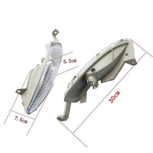 1 par Bil DRL Tåkelys Blinklys For Opel Mk6 2012-2015 Kjørelys Støtfangerlampe