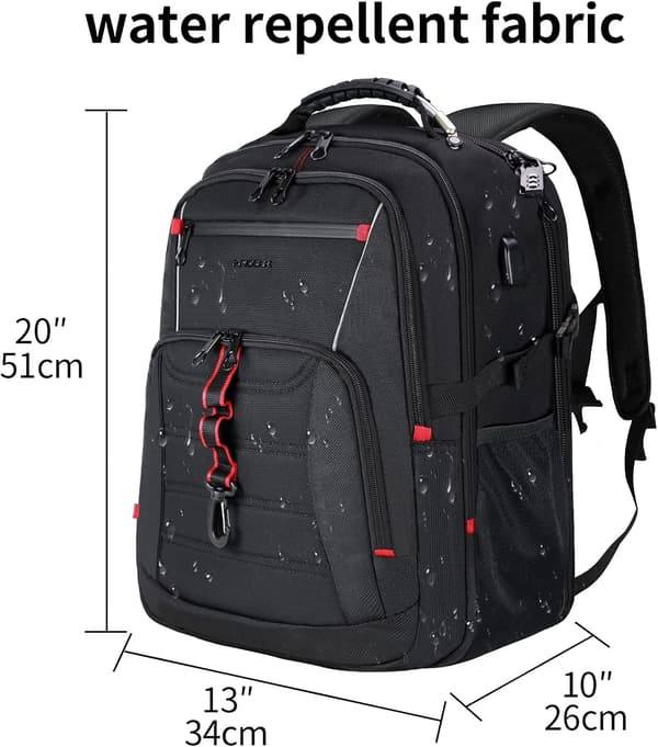 Men's Backpack 18.4 inch Laptop Backpack