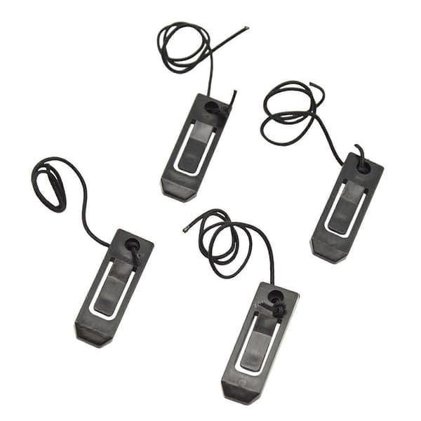 4 pcs Sup Split Surfer Paddle Board Fin Clip Water Separator Water Ski Board Fish Fin Clip Buckle Paddleboard Surfboard Tail Clip