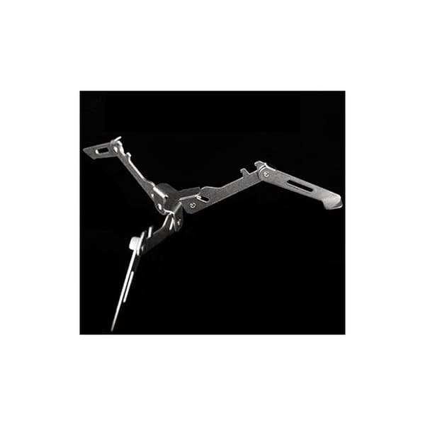 Outdoor Container Stove Stabilizer Gas Canister Holder Foldable Container Folding Stand Fuel Camping Stove Stabilizer