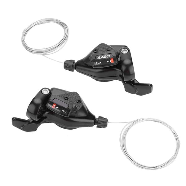 1 Pair Triple Speed Bicycle Shifter Left/Right Gear (3x8 Speed)