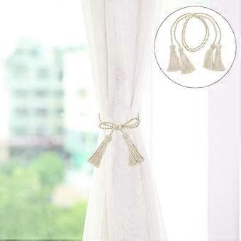 1 Pair Curtain Tiebacks Drapes Curtain Tiebacks Outdoor Home Curtains Rustic Tiebacks