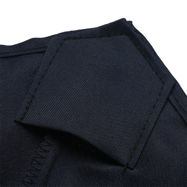Sort 8-Ribs Erstatnings Parasol Canopy, 3m Vandtæt UV-bestandigt Beskyttelse [JUN]