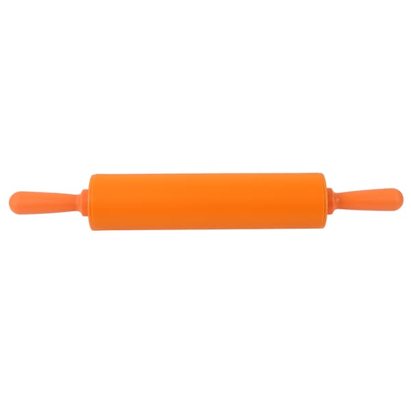 Farverig silikone kagerulle til restaurant, hjemmebagt brød, kagedej (orange)