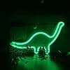 Grønt LED Neonlys Dinosaurformet Dekorasjonslysskilt, Veggdekorasjon