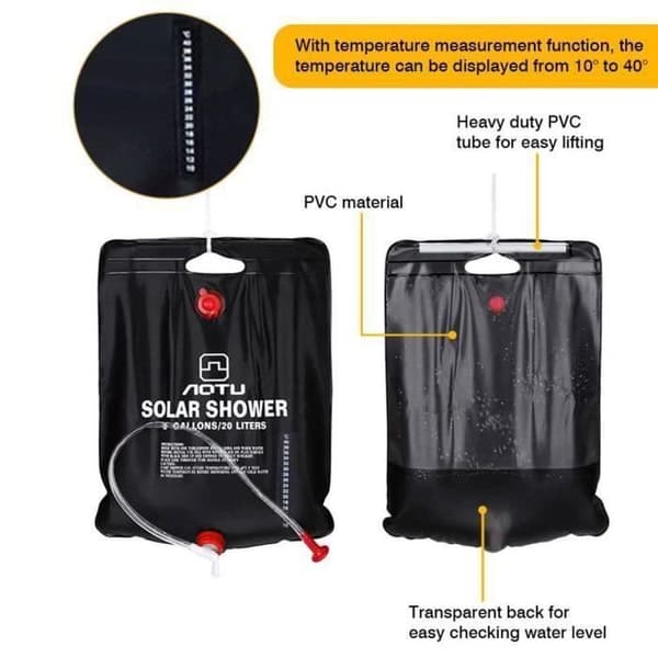 Bärbar Solduschväska - PZCC - 5 Gallon/20L - Typ S