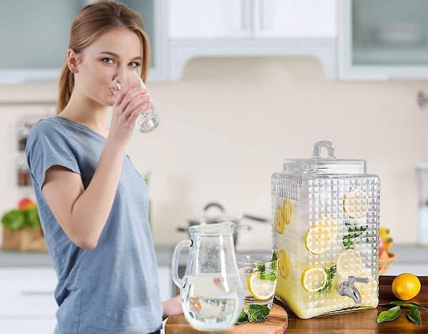 Udskiftningshane i rustfrit stål til drikkevaredispenser, juicehane, roterende ølhane, vandhane