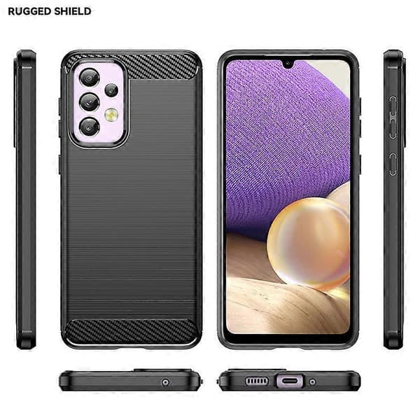 Børstet Karbonfiber TPU-deksel for Samsung Galaxy A33 5G