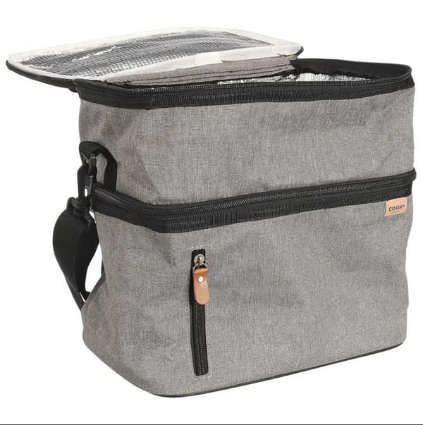 Insulated Bag with Two Compartments - 28 Liters - Keep meals warm or cold