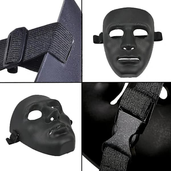 Hiphop Dansmask Cosplaymask för Halloween Maskerad