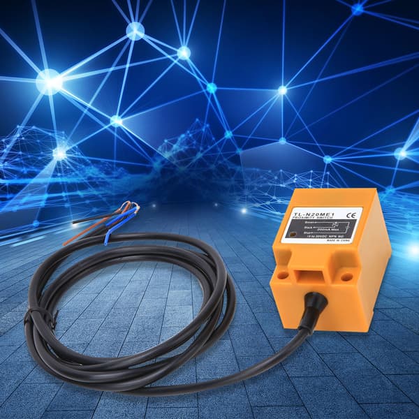 BERM Induktiv sensor Nærhetssensor Innebygd chip 3 ledninger NPN NO DC10-30V TL N20ME1