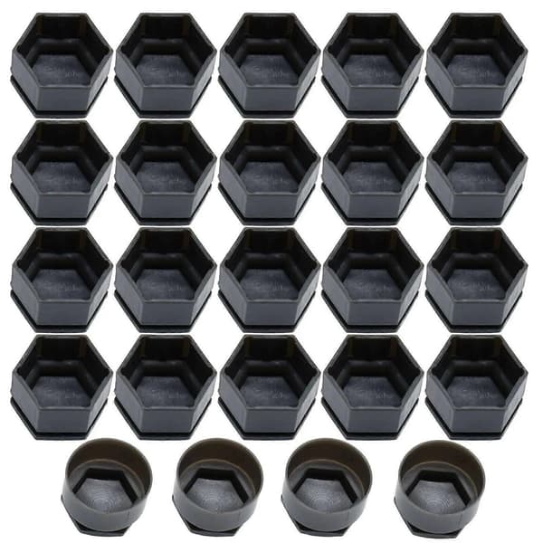 24 st 22 mm Hjulmutterkapslar Däcknavskydd För Opel Insignia Insignia 2010-2017 Exteriördekoration