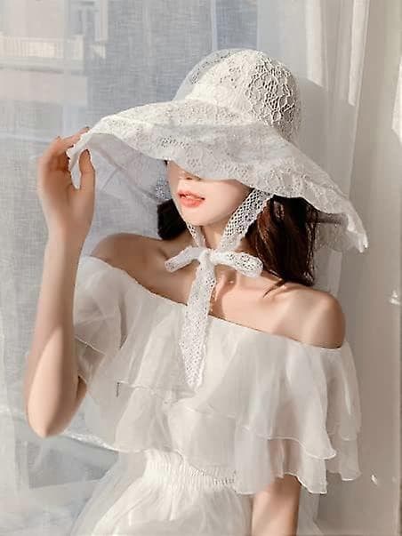 Dame Roll Up Floppy Hat Bredskygget Solhat Strandhat Rejsehat Bredskygget Hat Sommer Solbeskyttelseshat