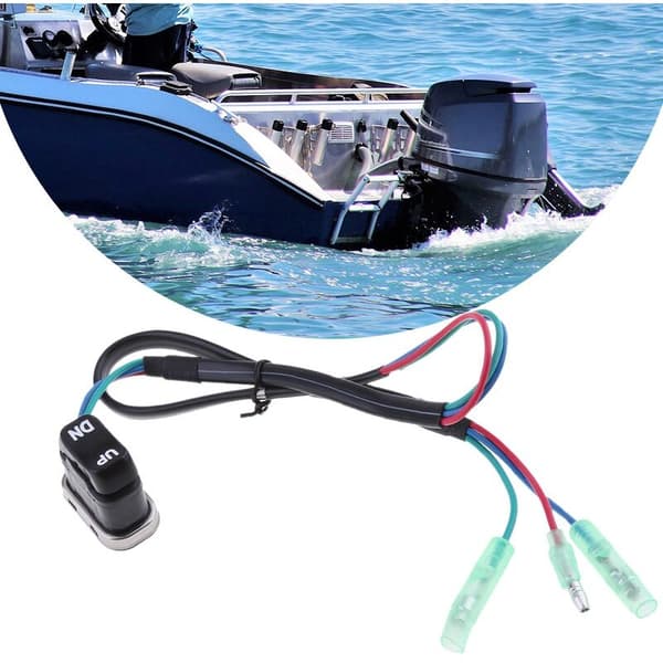 Boat Engine Trim and Tilt Switch Assembly for Outboard Remote Control 4-Stroke Engine 703-82563-02-00 703-82563-01