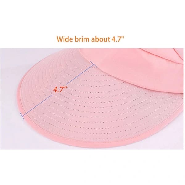 Women's Sun Hats, Wide Brim UV Protection Sun Hat Caps Floppy Beach Hat Packable Visor