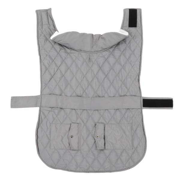 Adjustable Windproof Dog Winter Coat - Warm Vest for Poodles and Labrador Retrievers