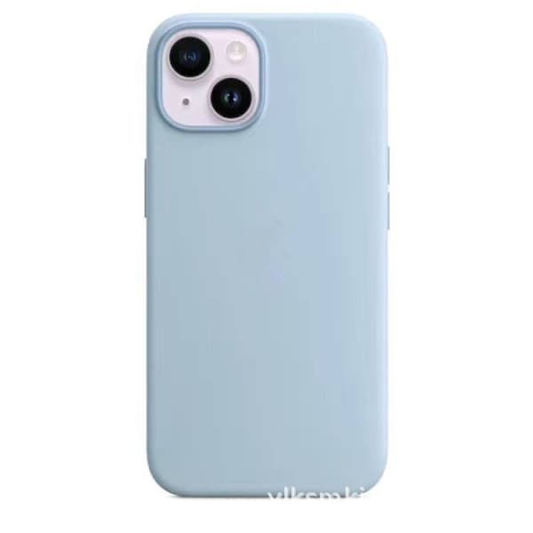 Apple silikondeksel med MagSafe (til iPhone 13 Pro Max) iPhone 13 Pro Max Mistblå iPhone 13 Pro Max Mist Blue iPhone 13 Pro Max Mist Blue