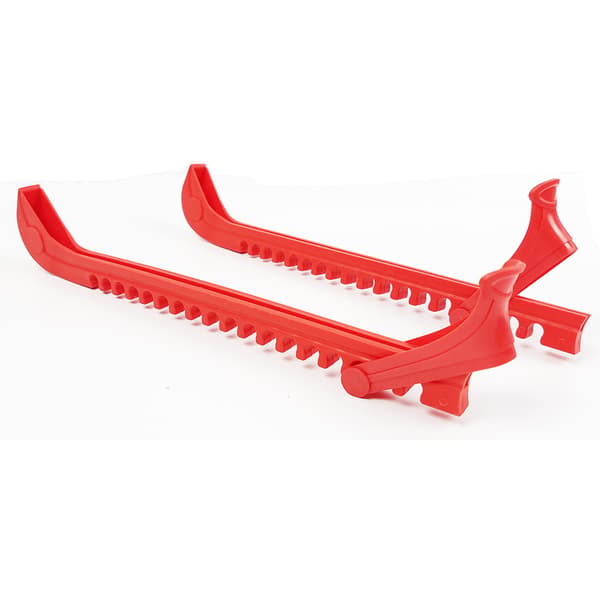 Red Skate Guards 1 Pair Adjustable Skate Guards for Ice Hockey or Figure Skating