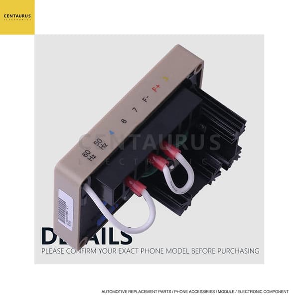 Automatisk spenningsregulator kontrollmodul kompatibel med AVR SE350 for børsteløs generator