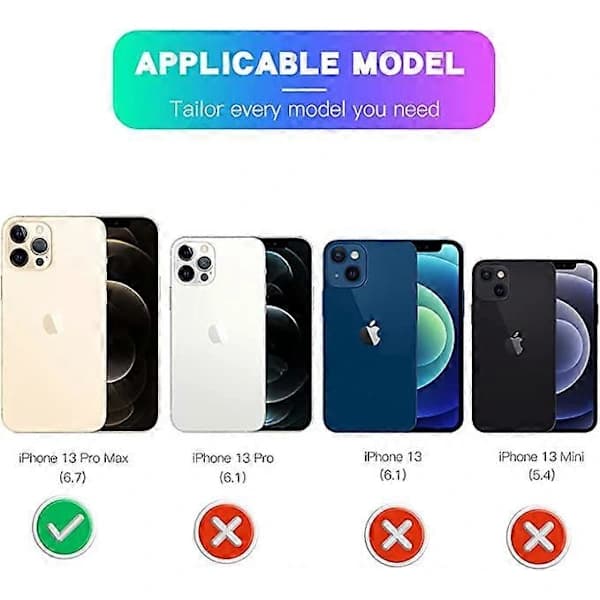 Designed for iPhone 13 Pro Max Case IP68 Waterproof Phone Case Dustproof Shockproof and Screen Protector Underwater Protective Front and Back